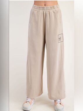 874 EASEL MINERAL WASHED TERRY KNIT PANTS